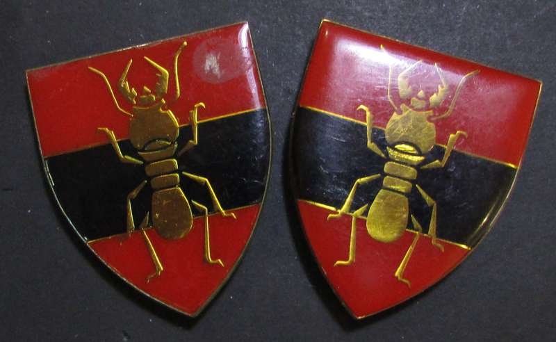 SADF - 81 Construction Shoulder Flash Pair
