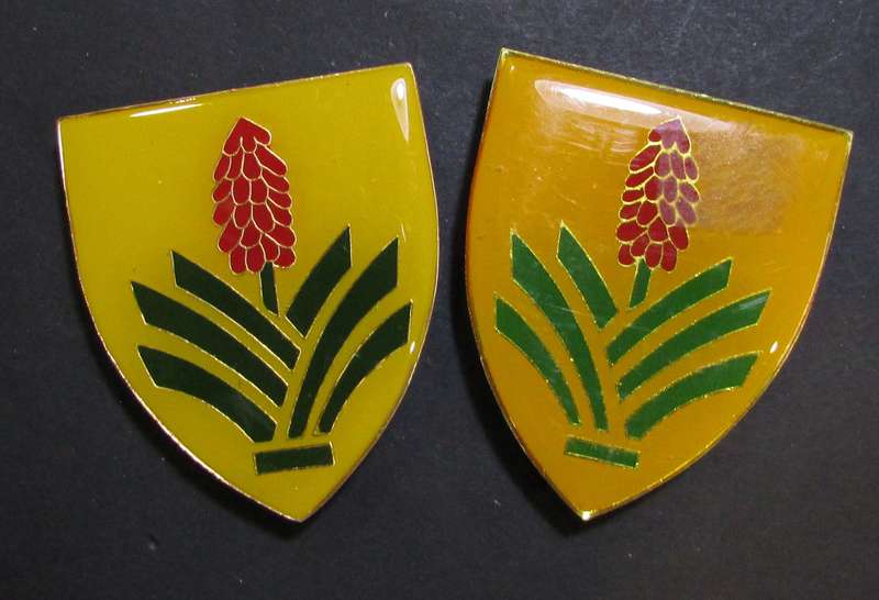 SADF - Karoo Commando Shoulder Flash Pair