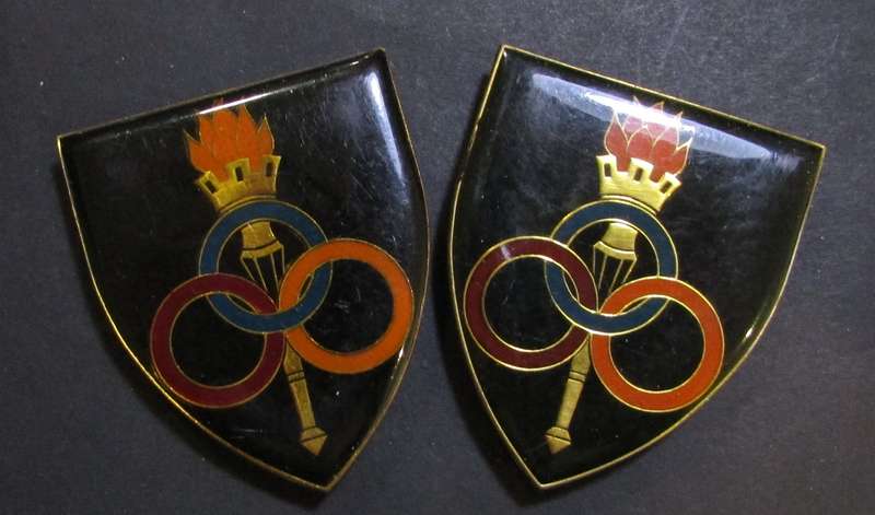 SADF - Ordnance Shoulder Flash Pair
