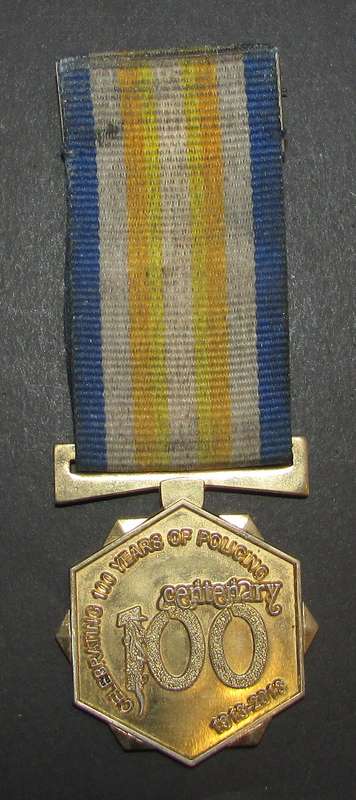 1913-2013 SA Police 100 Years Commemorative Medal