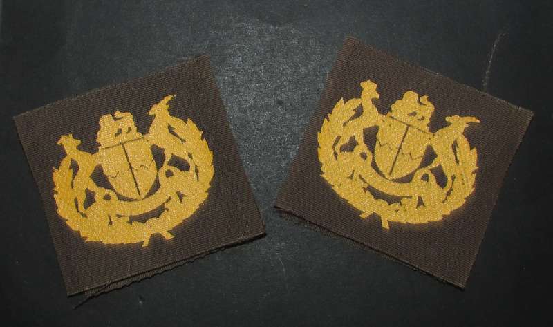 SADF - Army Warrarent Officer Ranks