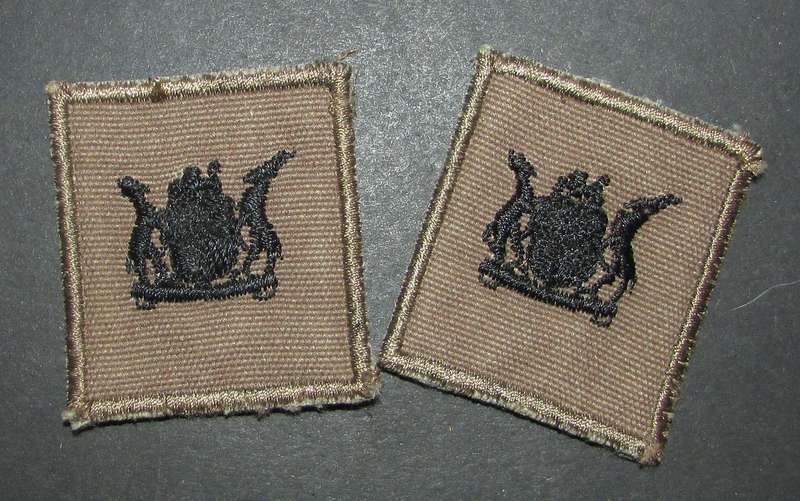 SADF - Army W/O Officer Ranks
