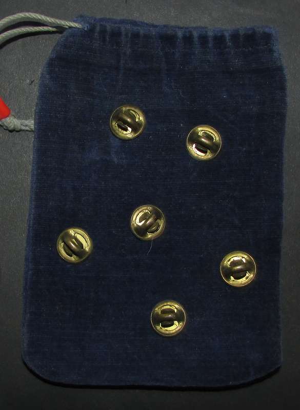 SADF - Pair of 5 Year Service Badges and Cadet Academy Tag