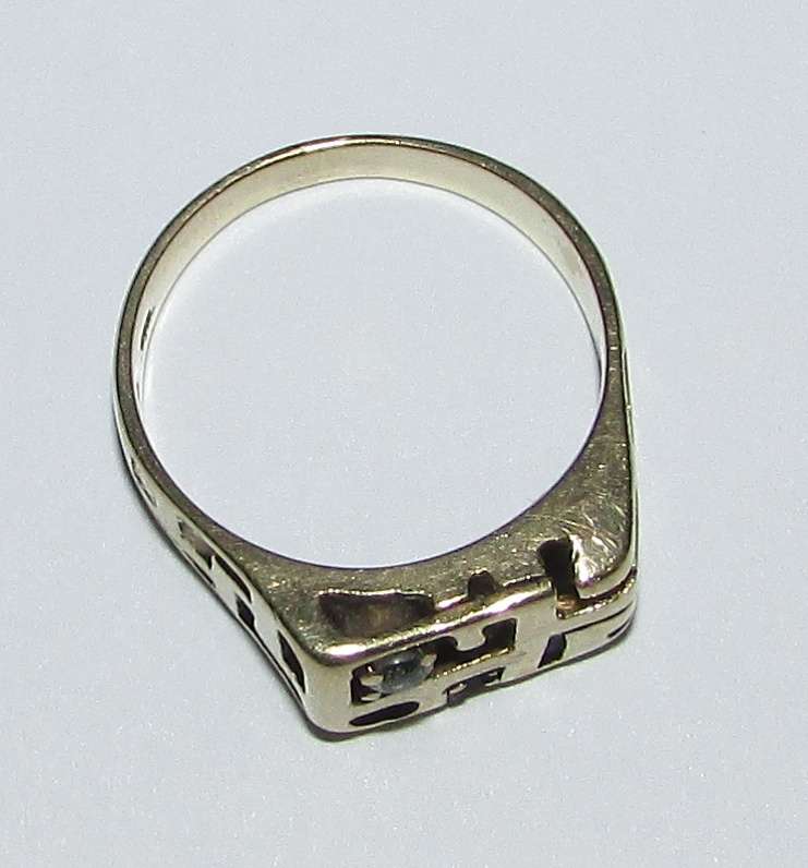 9CT Gold Mens Ring 6,59 Grams