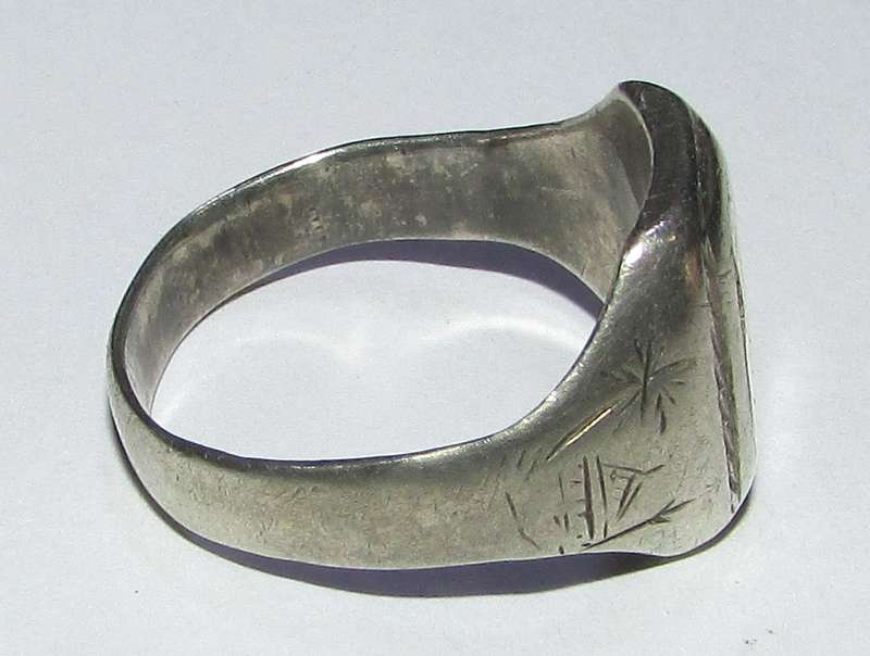 Vintage German World War Two Era Afrika Korps DAK Ring