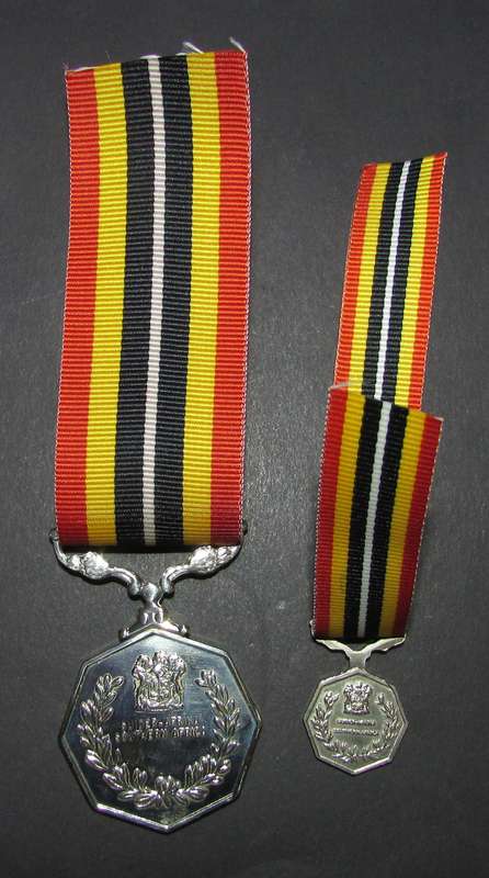 SADF - Full Size Southern Africa Medal with Miniature