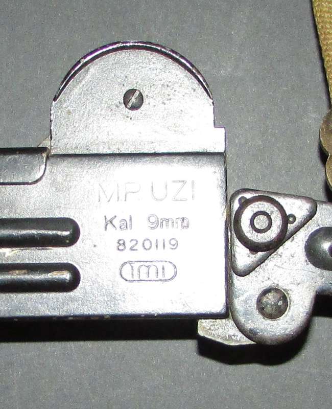 Full Size Replica - Cap Plug Firing IMI UZI Sub-Machinegun by Marushin Japan with Folding Stock