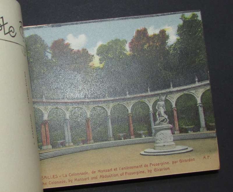 Complete Booklet with Vintage French Postcards