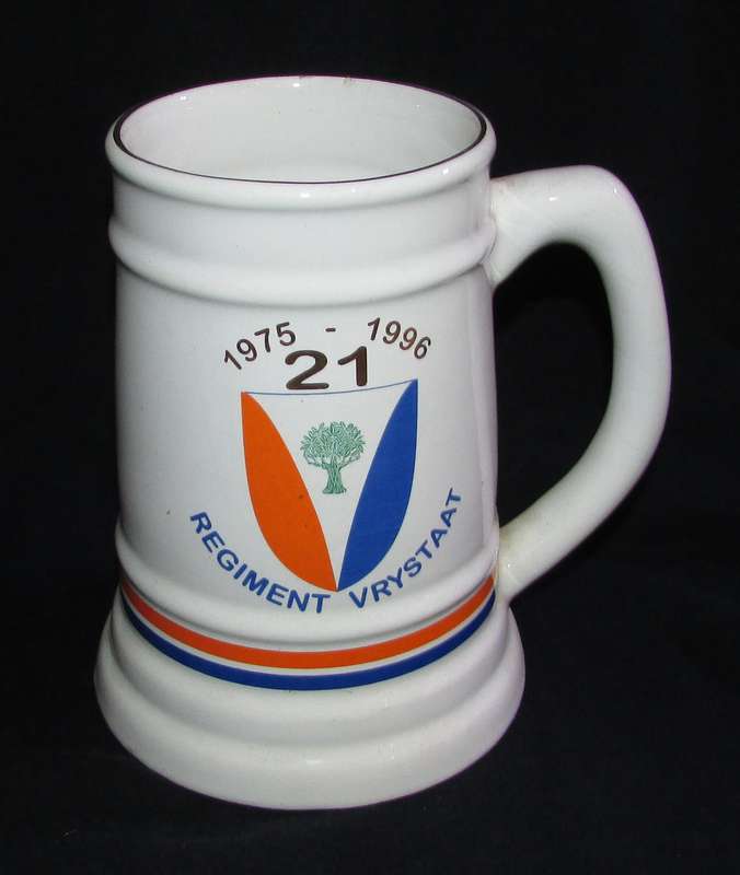 SADF - Regiment Vrystaat Commemorative Beer Mug