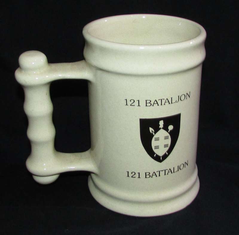 SADF - 121 Battalion Commemorative Beer Mug