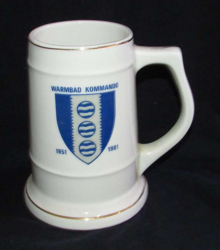 SADF - Warmbad Commando Commemorative Beer Mug