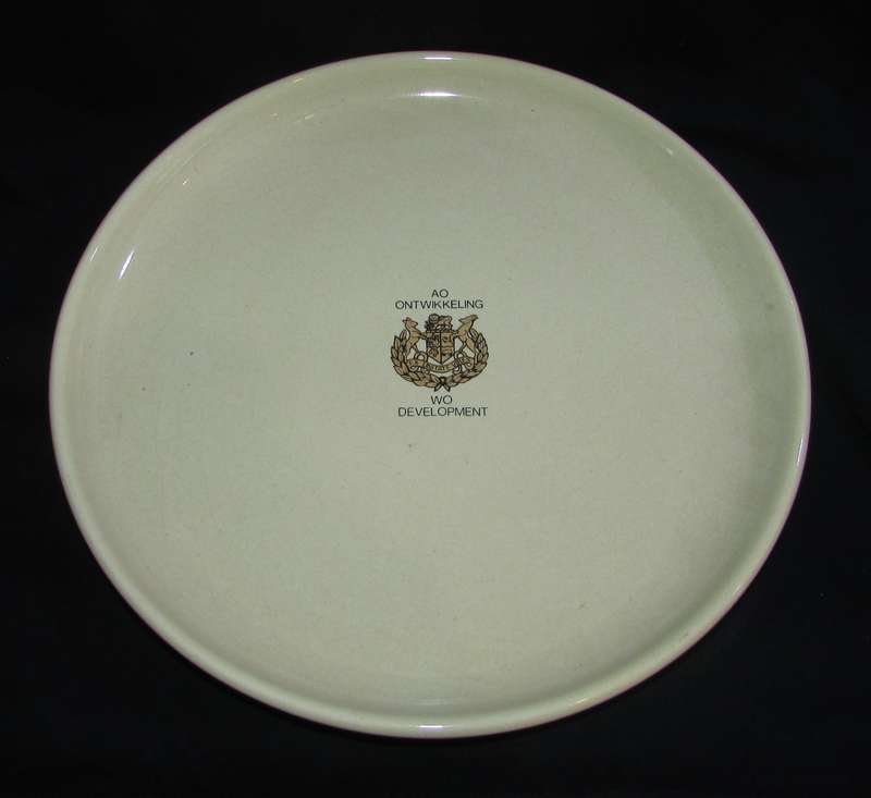 SADF - Wo Development Commemorative Plate