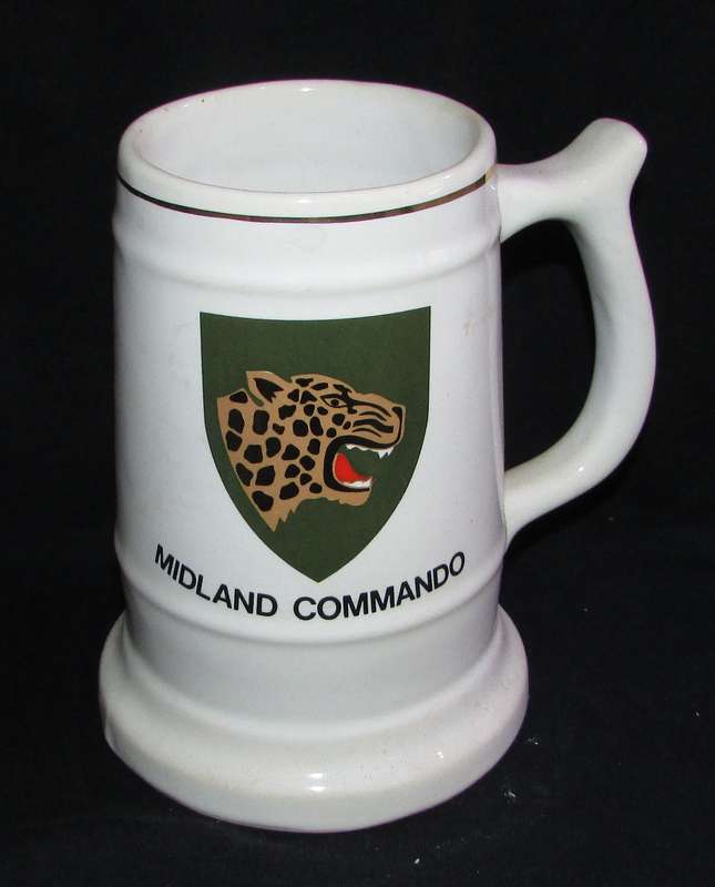 SADF - Midland Commando Commemorative Beer Mug
