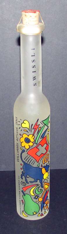 Vintage Bottle of Swiss Liquor - Sealed