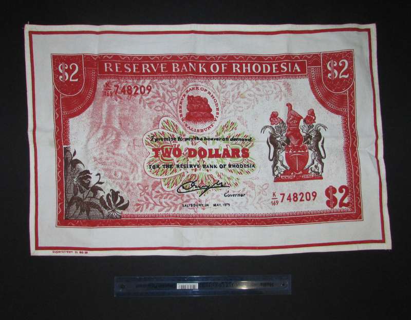 Original Period - Rhodesia Commemorative Tea Towel