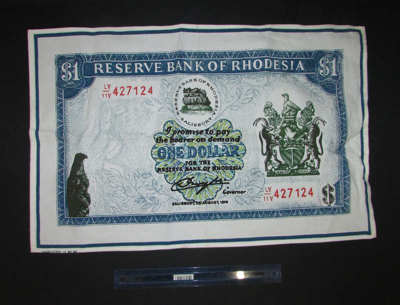 Original Period - Rhodesia Commemorative Tea Towel