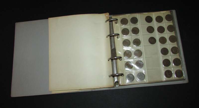 Collection of Second Decimal Coins in Folder