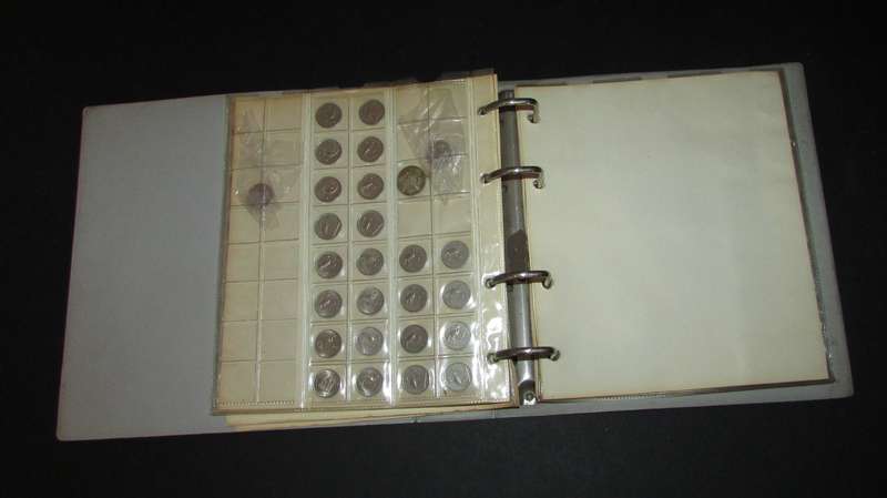 Collection of Second Decimal Coins in Folder