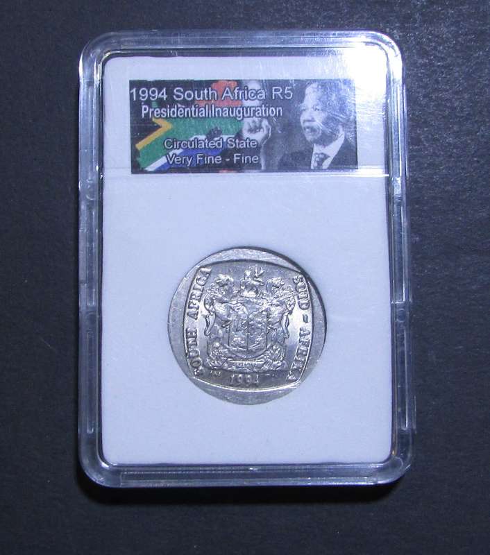 1994 Presidential Inuaguration 5 Rand Piece