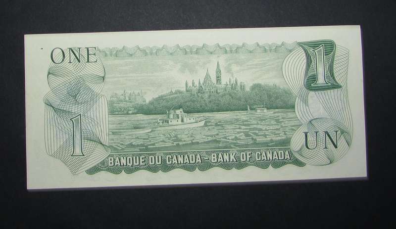 Canada - Queen Elizabeth 1 Dollar Note