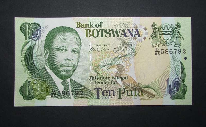 Botswana 10 Pula Banknote