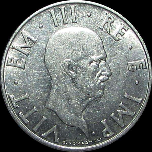 Italy - 1940 2 Lire Coin
