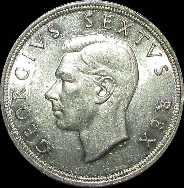 Union of South Africa 1952 Silver Crown