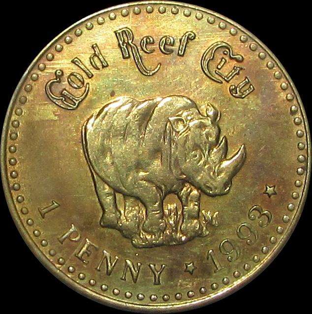 Gold Reef City - Paul Kruger Token