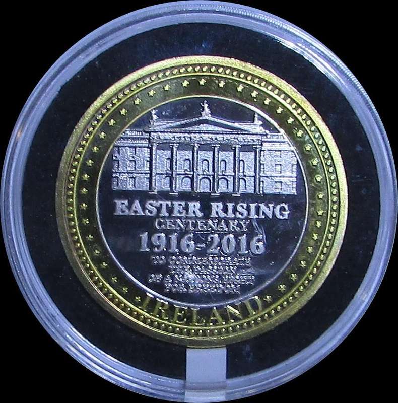 Irish Easter Rising Centenary Coin 1916-2016 IRELAND