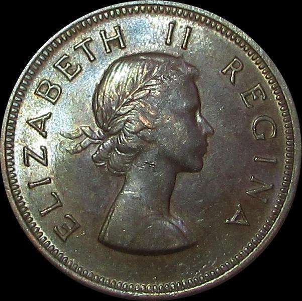 Union of South Africa 1959 Penny