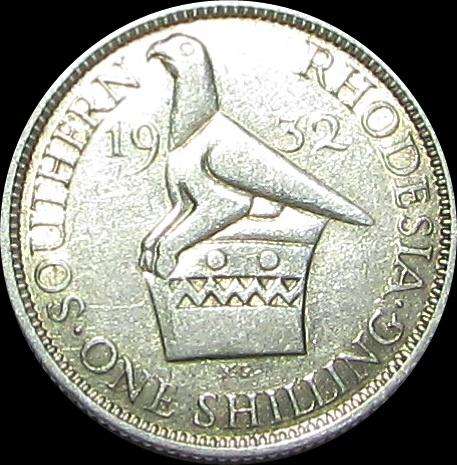 Rhodesia - 1932 Silver Shilling