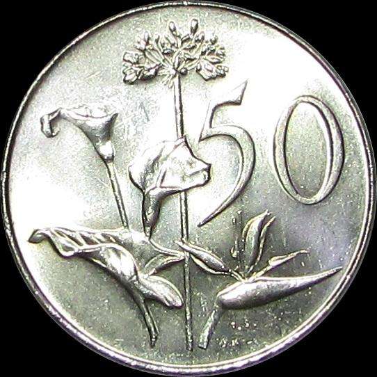 Republic of South Africa - 1968 English 50 Cent Piece