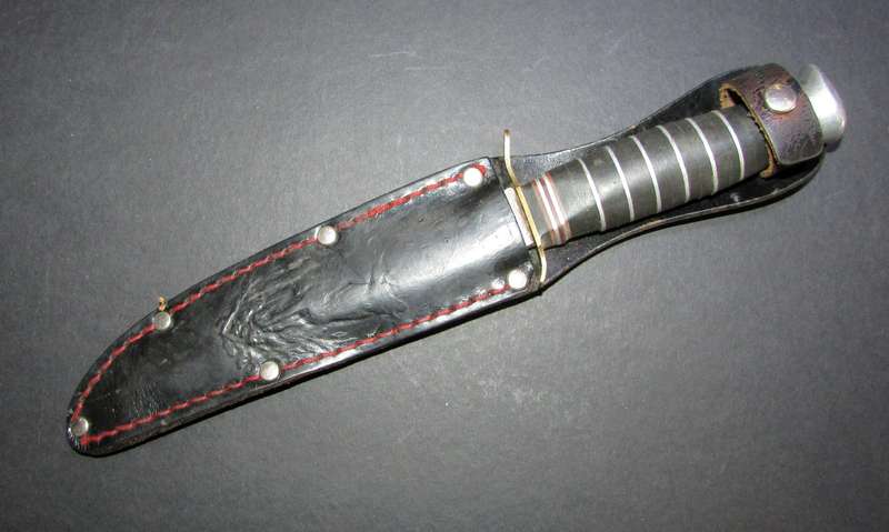 Vintage Sheriff Knife by Solignen with Sheath