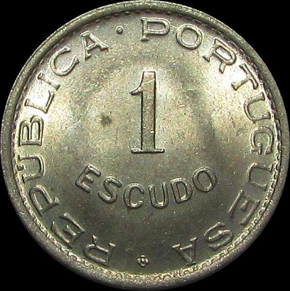 Portuguese Mozambique 1950 1 Escudo