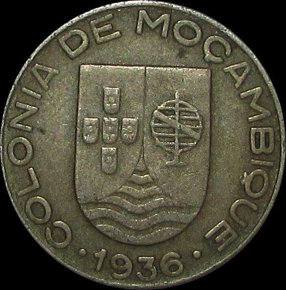 Mozambique 1936 1 Escudo