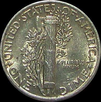 United States - 1945 Silver Mercury Dime