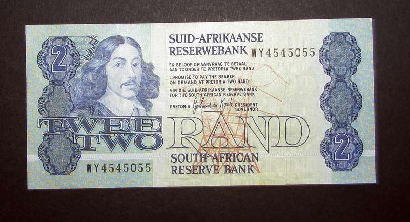 Republic of South Africa - De Kock Two Rand Banknote ( Replacement )
