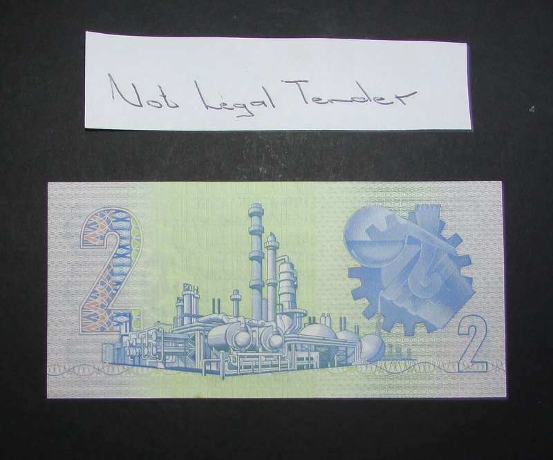 Republic of South Africa - De Kock Two Rand Banknote ( Replacement )