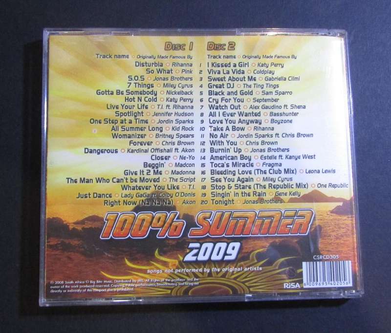 100% Summer CD 2009