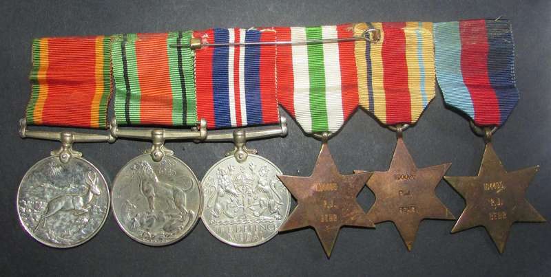 Full Size World War Two Group of 6:104495 P.J.Behr