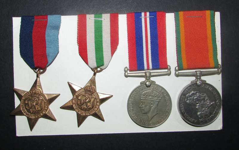 Full Size World War Two Group of 4:614518 G.L.Watkins