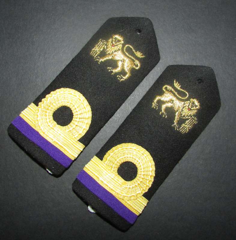 SADF - Navy Chaplain Epaulette Pair