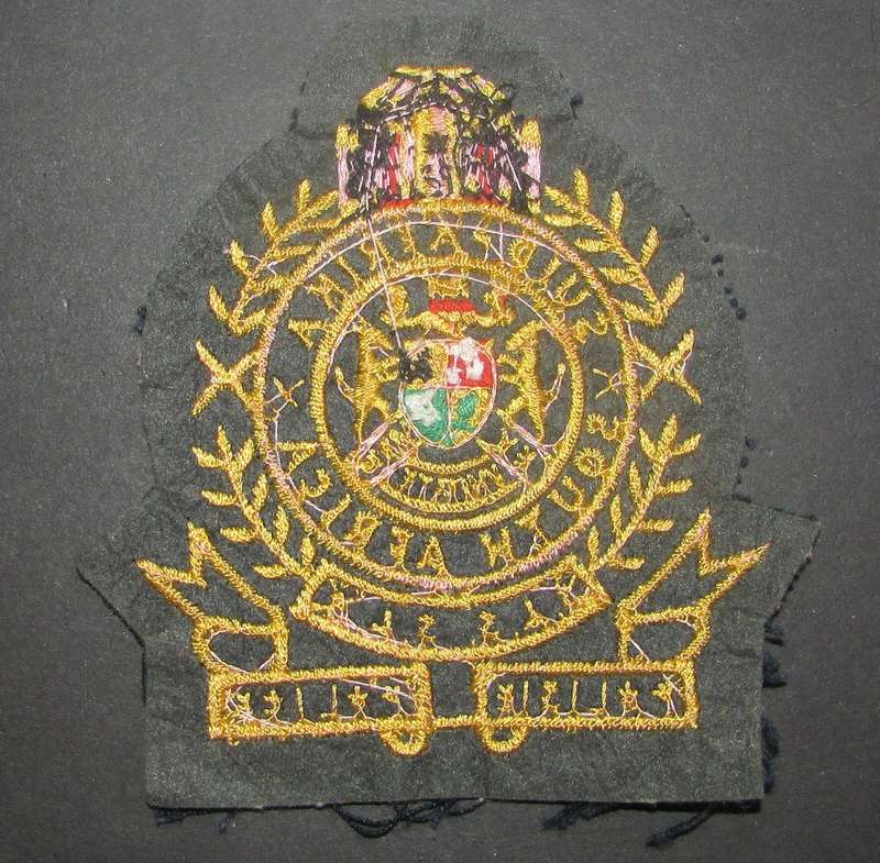 South African Railway Police Embroidered Badge
