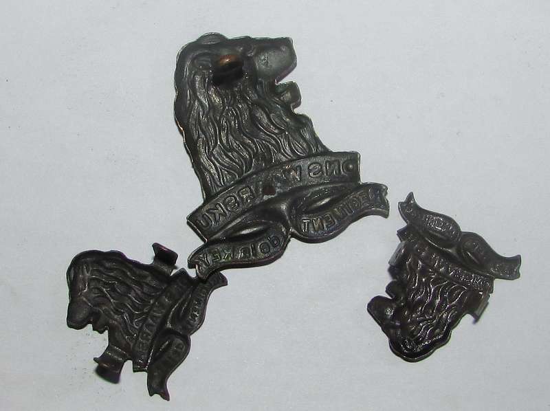 SADF - Regiment De La Rey Cap Badge with Collars