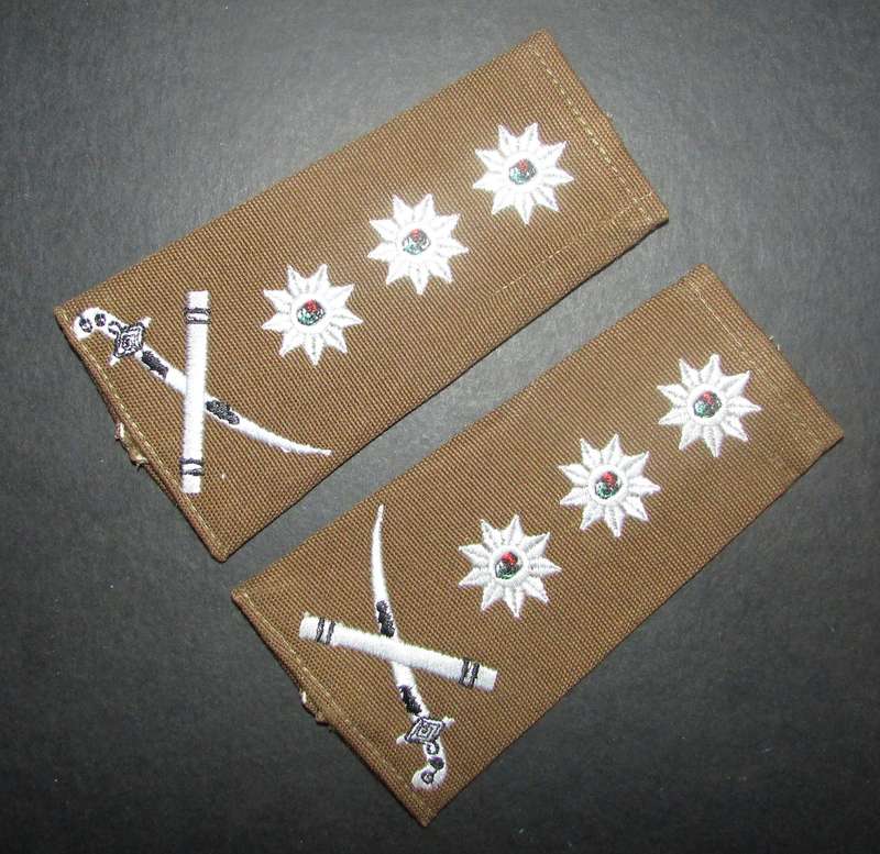 SADF/SANDF - General Slip on Rank Pair