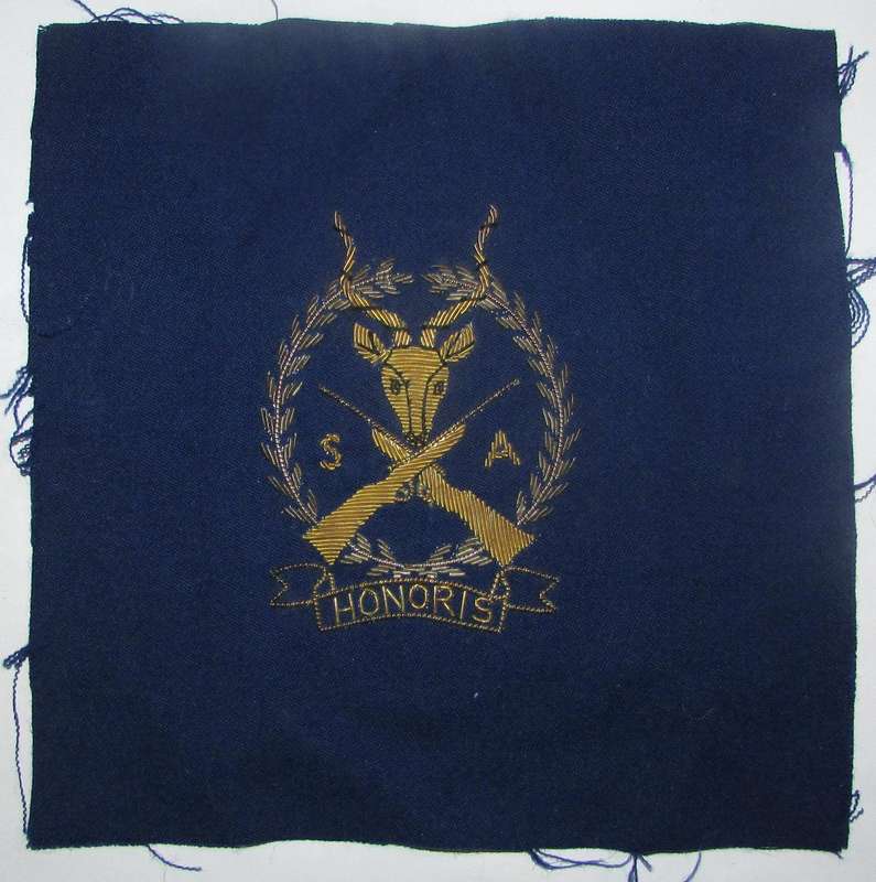 South African Blazer Badge - Bullion