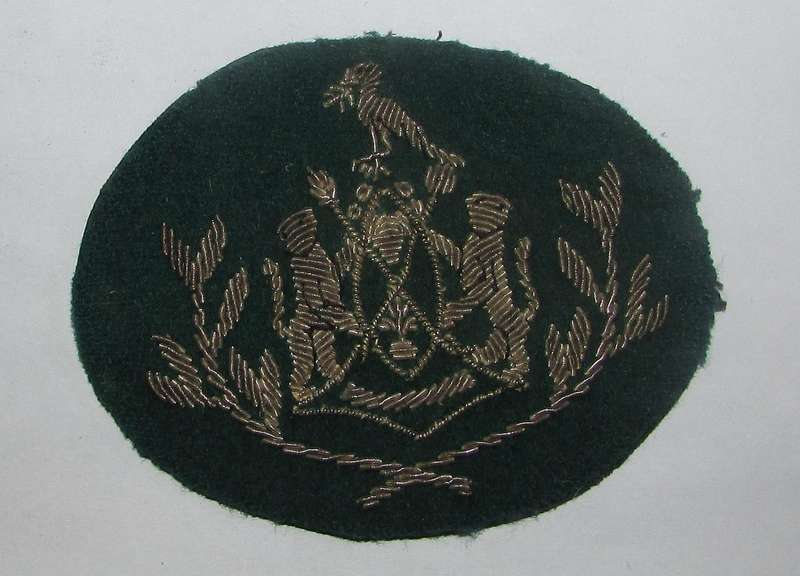 Homelands - Ciskei Defence Force Chief Warrant Officer Bullion Rank
