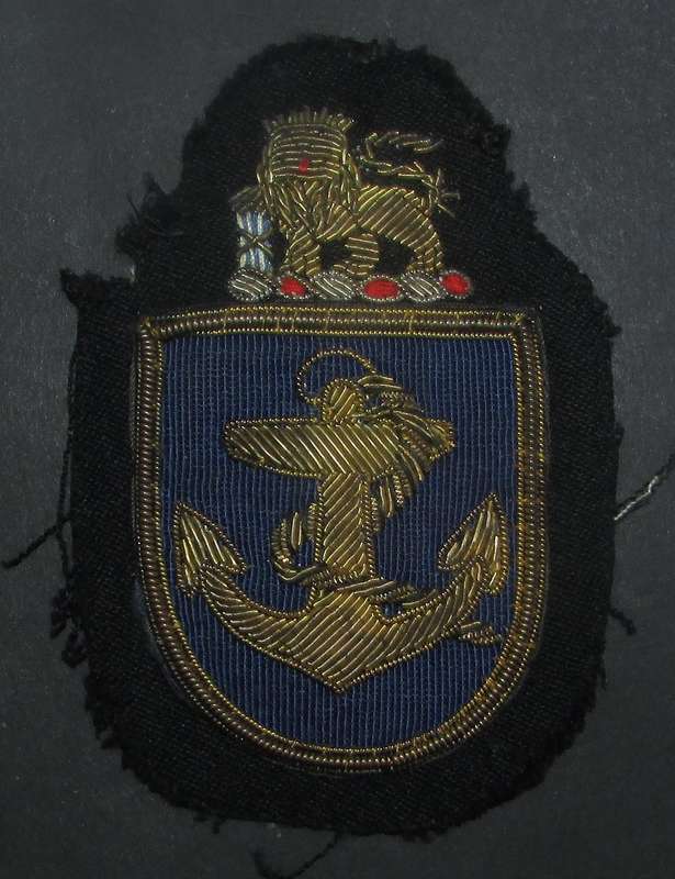 SADF - Navy Bullion Wire Badge