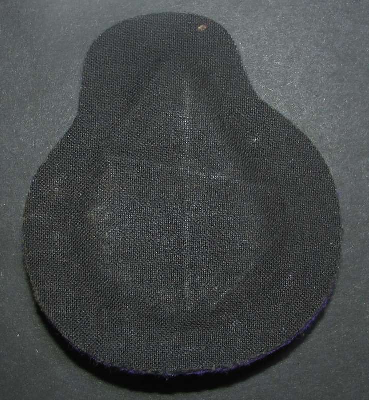 SADF - Chaplain General Gold Bullion Cap Badge
