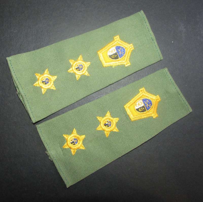 South African Homelands Slip on Rank Pair